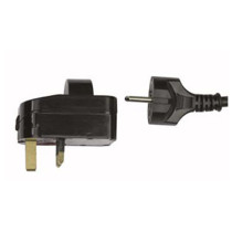 Europlug to UK Plug Adapter