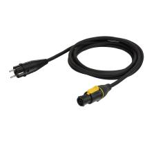 Power Cable powerCON TRUE1 to Schuko 3x 1.5 mm²