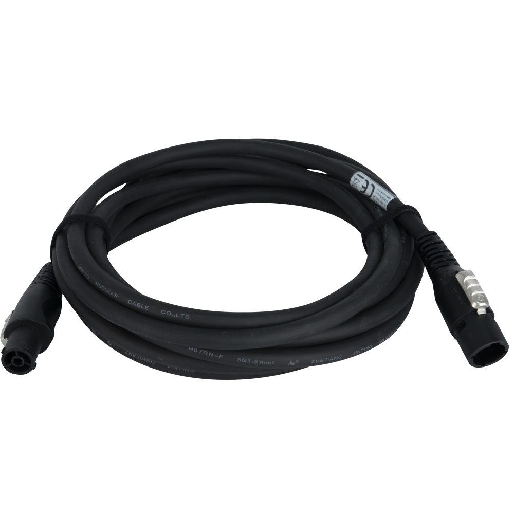 Power Cable powerCON TRUE1 male/female 3x 1.5 mm²