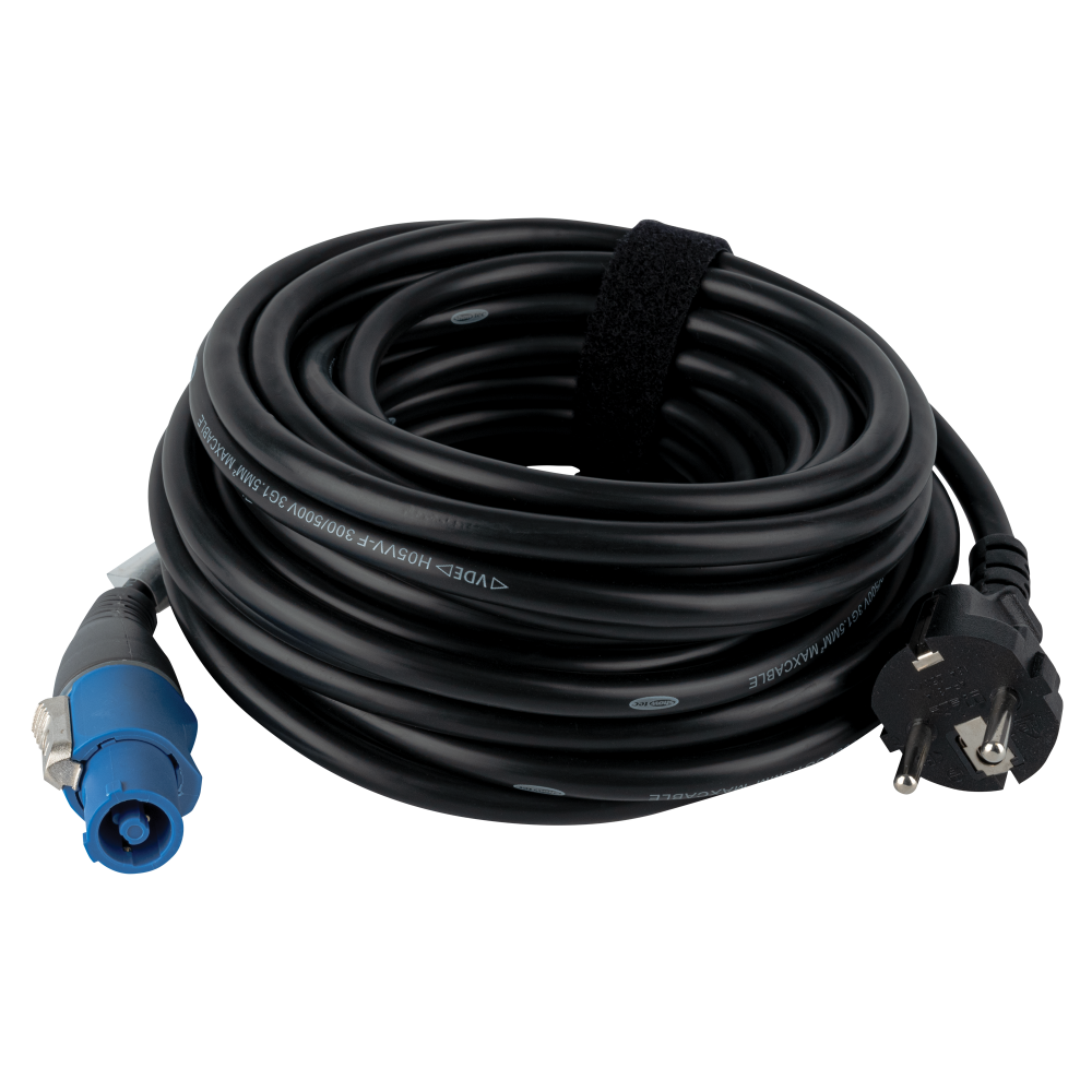 Power Cable Power Pro connector to Schuko 3x 1.5 mm²