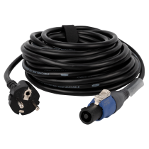 Power Cable Power Pro connector to Schuko 3x 1.5 mm²