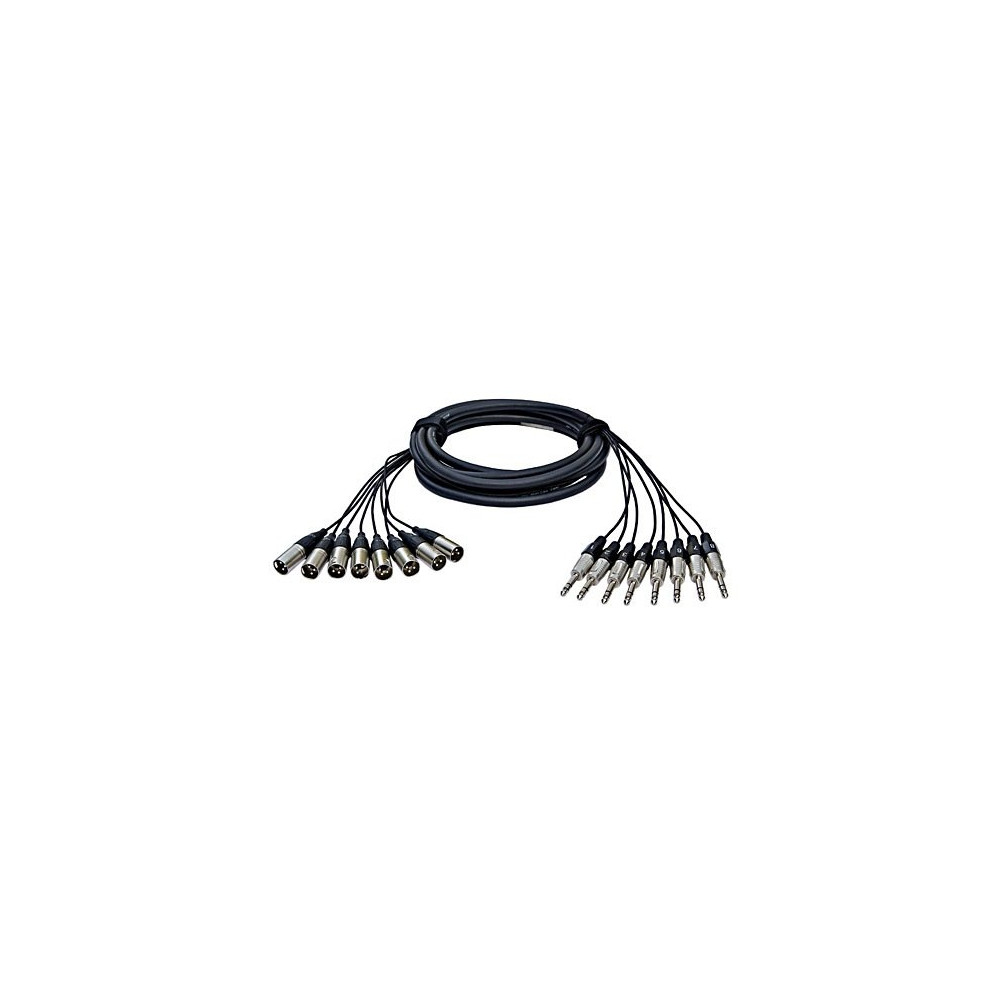 Multi-core 8 TRS <> 8 XLR M 2m