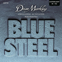 Corde Basso El Blue Steel Custom Light 46-102