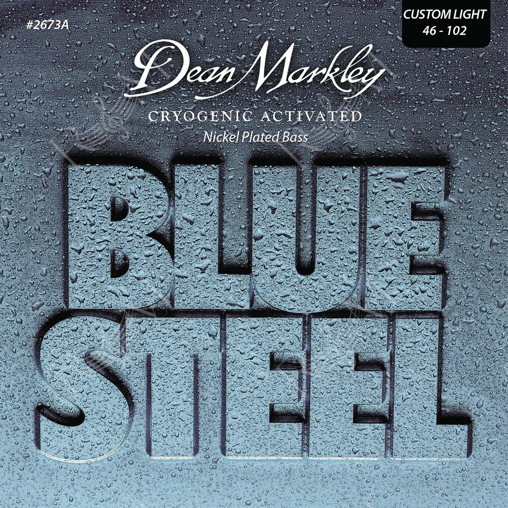 Corde Basso El Blue Steel Custom Light 46-102