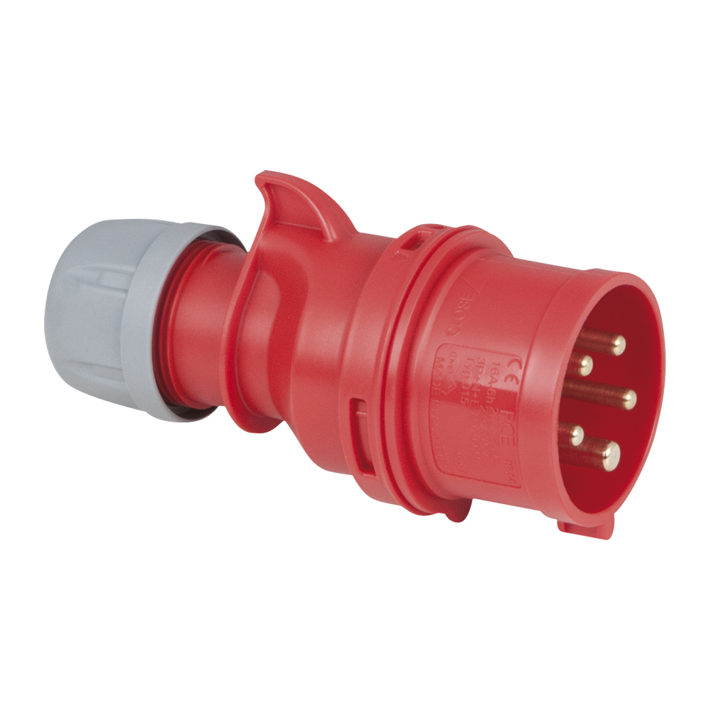 CEE 16 A/400 V 5-pin Plug male