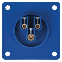 CEE 16 A/240 V - 3-pin Socket male