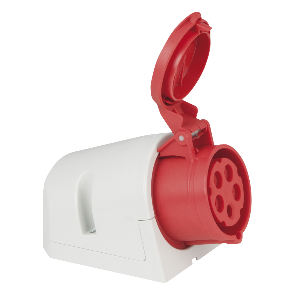 CEE 16 A/400 V 5P Wallmount - female