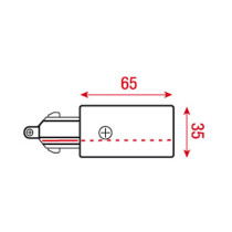 1-Phase Feed-In Connector