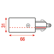 3-Phase Left Feed-In Connector