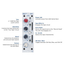 542 Tape Emulator con Variable Silk e Soft Clip Limiter