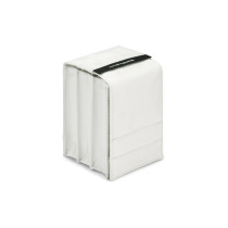 field accordion bag white