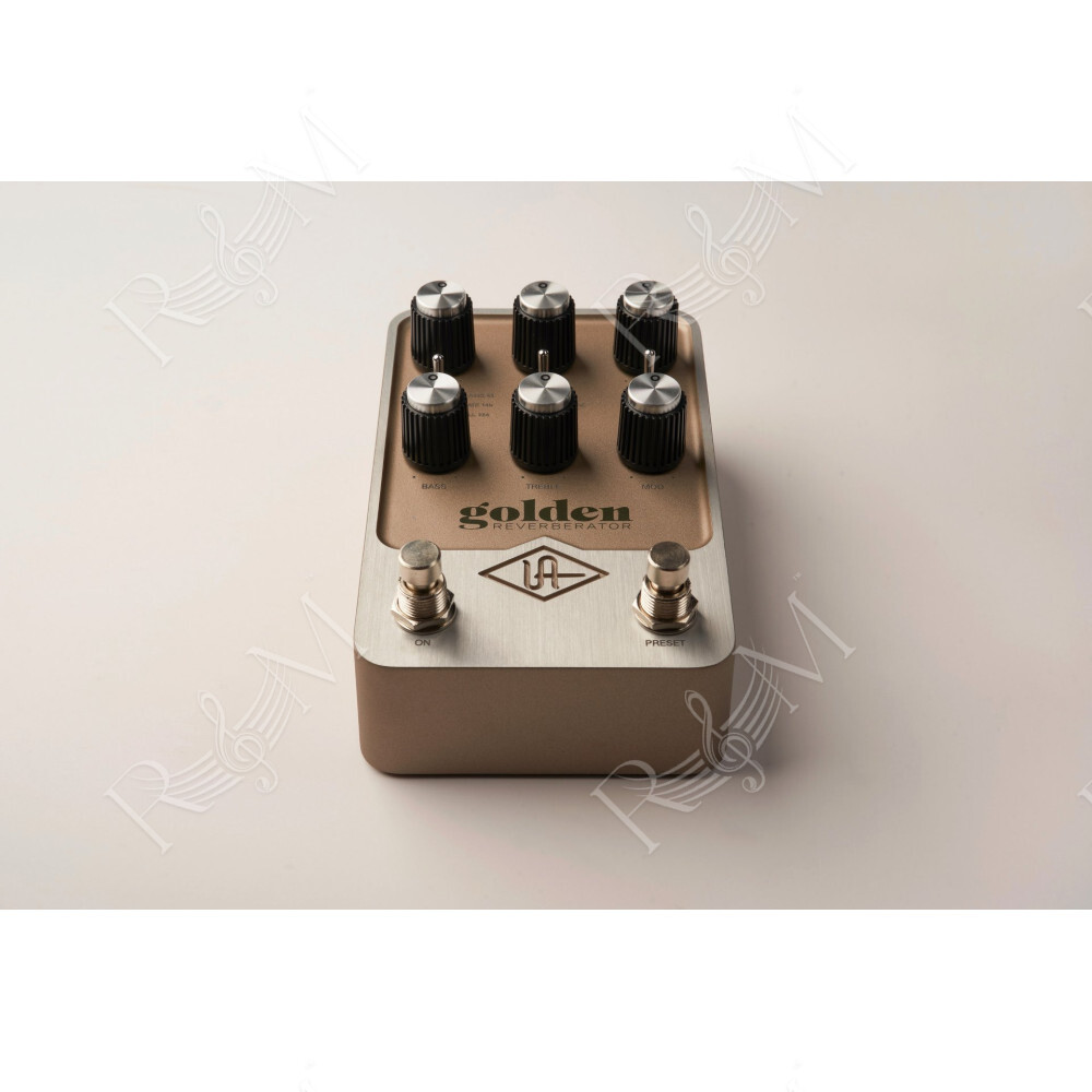 UAFX Golden Reverberator Stereo Effects Pedal
