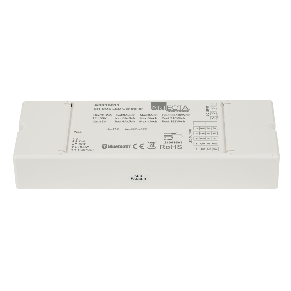 Bluetooth + RF LED Controller