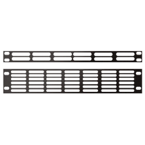 19 inch Ventilation Panel Black