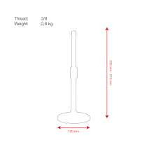 Desk Microphone Stand