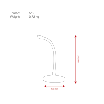 Desk Microphone Stand