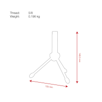 Desk Microphone Stand - Mini