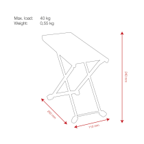 Guitar Player Foot Stand