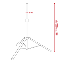 Air Pressure Speaker Stand