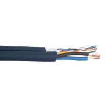 Flexible CAT5 + Power cable 3x 1.5 mm²
