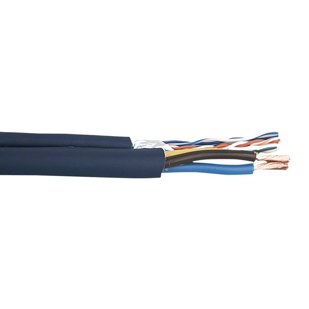 Flexible CAT5 + Power cable 3x 1.5 mm²