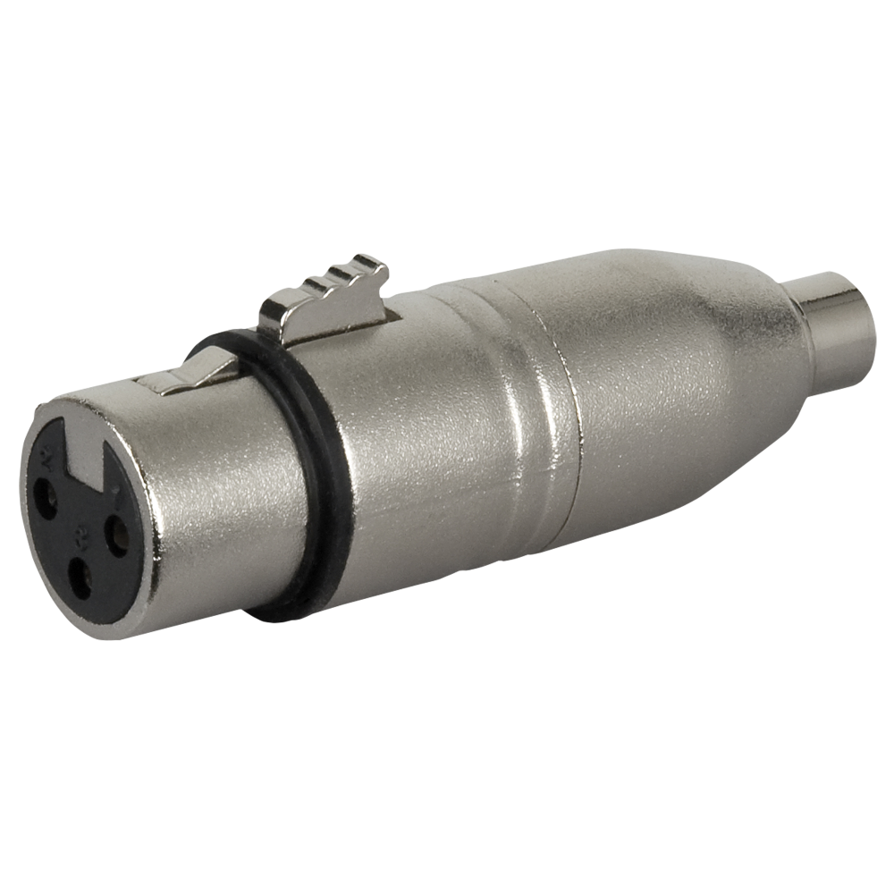 FLA33 - XLR 3P female to RCA female