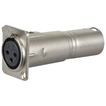 FLA50 - XLR 3P female to XLR 3P male chassis