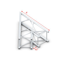 Pro-40 Square F Truss - Corner - Heavy Duty