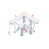 Pro-30 Triangle G Truss - Corner down right - apex down