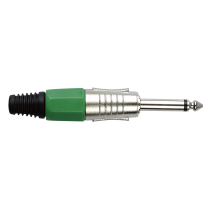 6.3 mm Jack Plug Mono Nickel housing