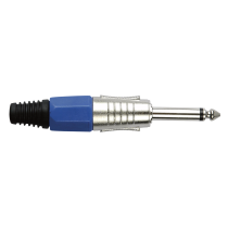 6.3 mm Jack Plug Mono Nickel housing