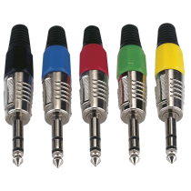 6.3 mm Jack Plug Stereo Nickel housing