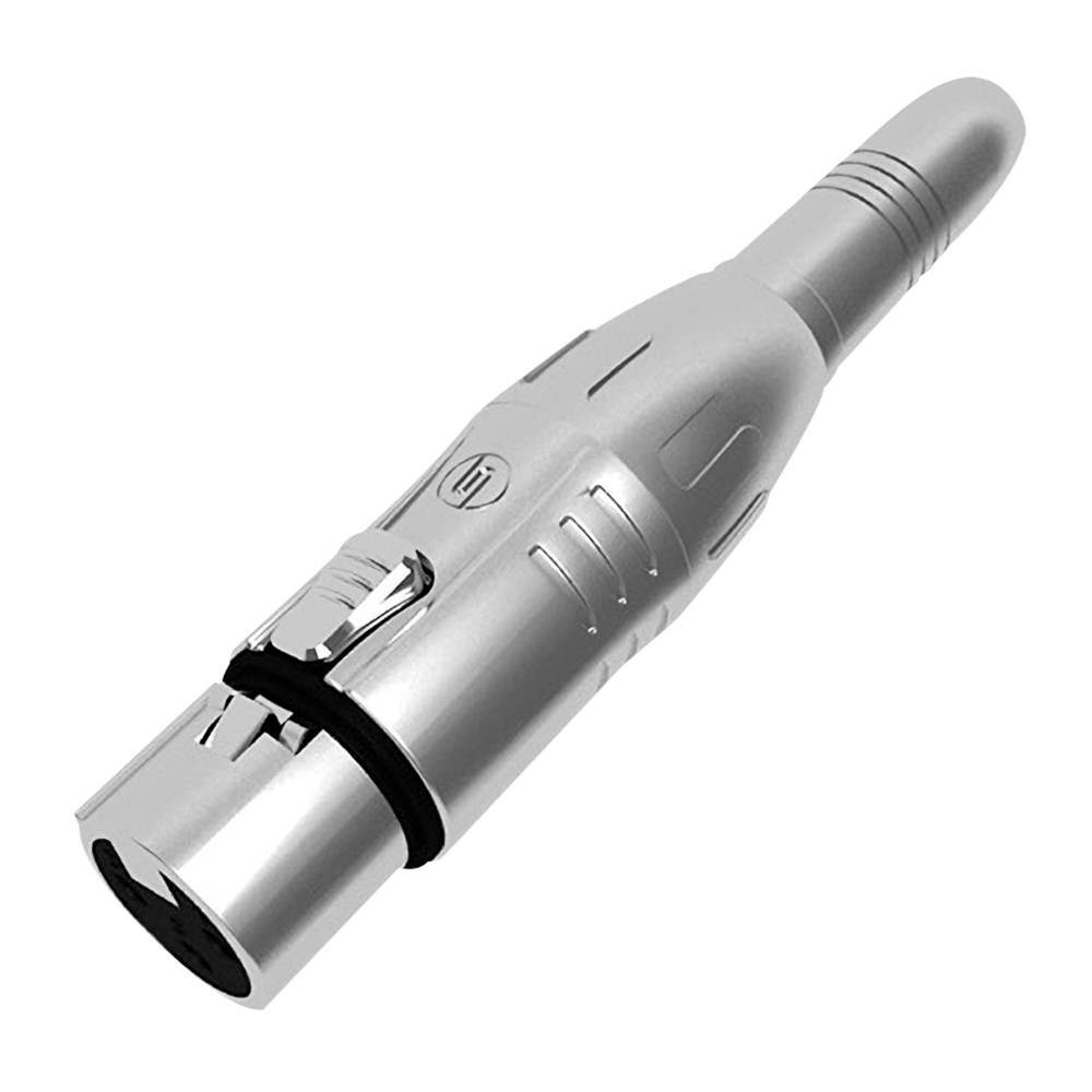 XLR 3P female to Jack stereo female