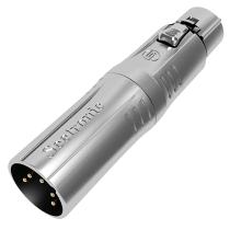 XLR 5P male to XLR 3P female