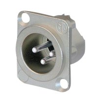 XLR 3P Chassis - male