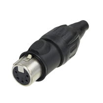 XLR 5P Connector - female TOP
