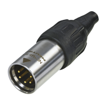 XLR 5P Connector - male TOP
