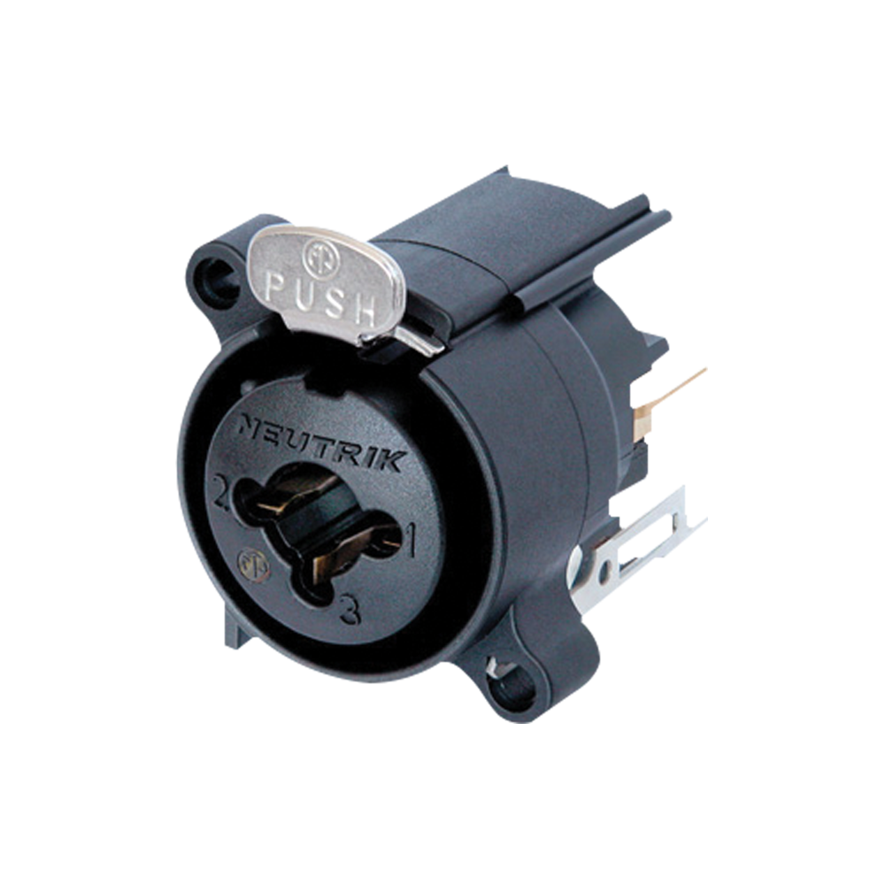 Audio XLR/jack 3P connector - female