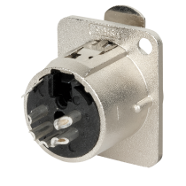 XLR 5P Chassis - female