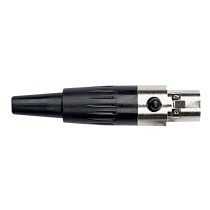 N-CON Mini XLR 4P Plug - female
