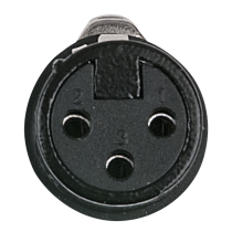 XLR 3P X-type female