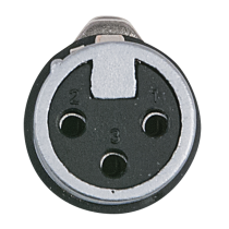 XLR 3P X-type female