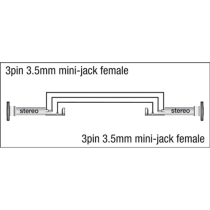 XGA02 - mini-jack/F to mini-jack/F