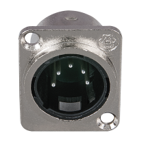 XLR 5P Chassis - male