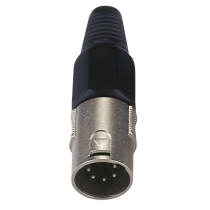 XLR 5P Connector - male