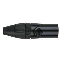 XLR 3P X-type - male