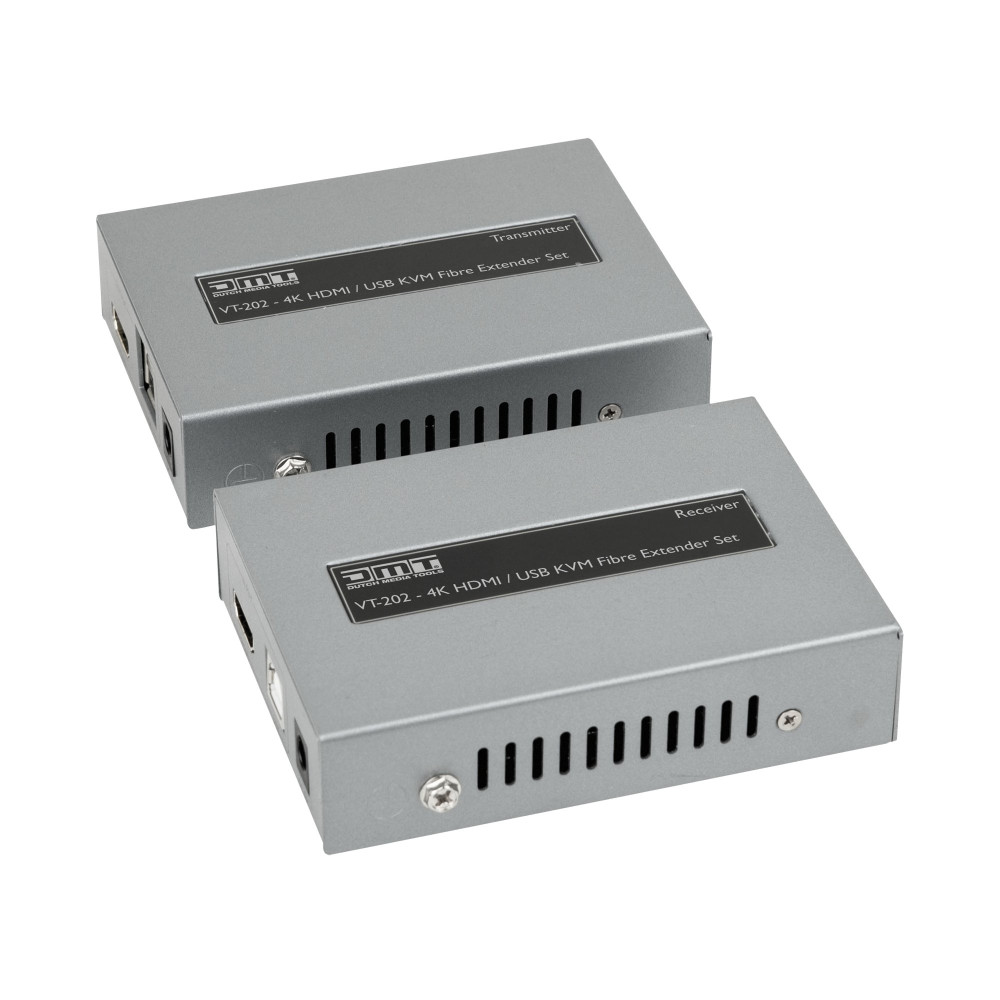 VT202 - KVM HDMI / USB Fibre Extender Set