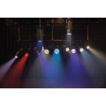Performer Fresnel Mini DMX Fresnel teatrale compatto a LED 30 W Warm White DMX