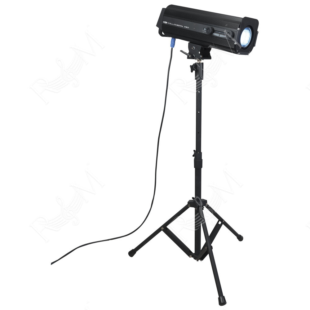 Followspot LED 120 W comprensivo di supporto