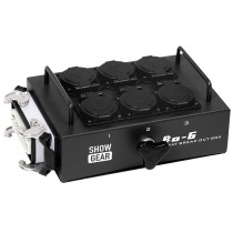 BO-6-S1 6 prese schuko e 1x connettore a 16 poli